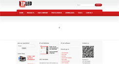 Desktop Screenshot of ipled.com